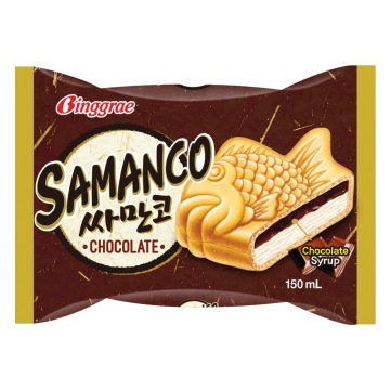 Helado de Taiyaki de Chocolate Samanco