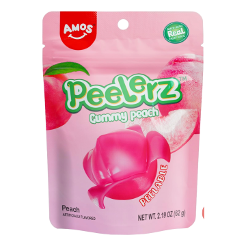 Gomitas de Durazno Pelables Peelerz