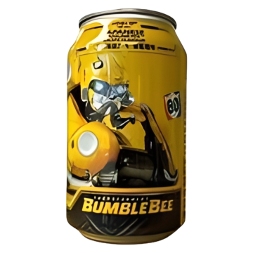 Agua Gasificada Ramune de Uva Bumblebee High Up