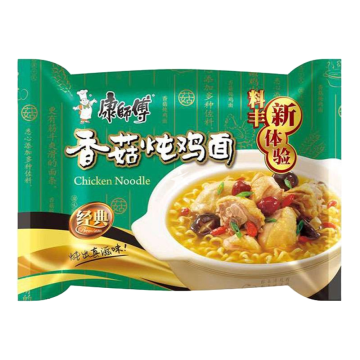 Fideos Instantaneos de Pollo y Hongos Master Kong