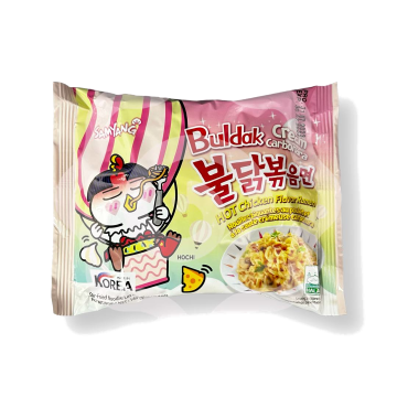Fideos Instantaneos Pollo Picante Carbonara Cremoso Buldak