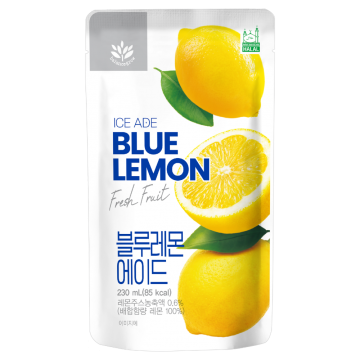 Bebida de Limon Azul en Bolsa Ice Ade