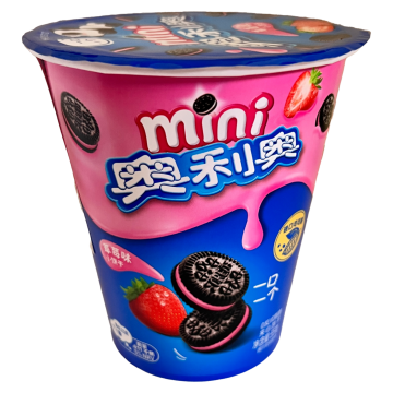 Galletas Oreo Mini de Fresa