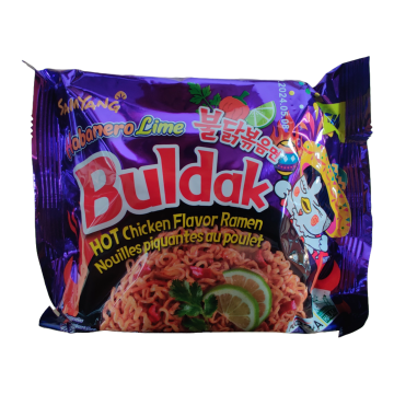 Fideos Instantaneos Pollo Picante Habanero Limon Buldak