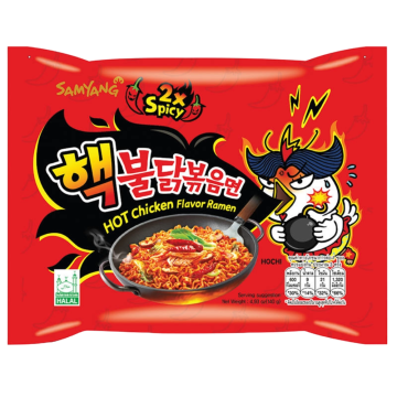 Fideos Instantaneos Picantes 2X Buldak